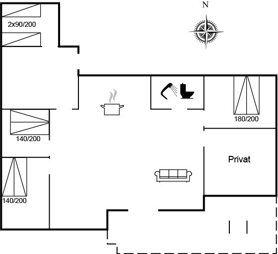 Vorschaubild von Ferienhaus LG88 in Rørvig - Westseeland