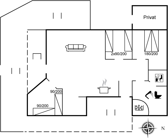 Vorschaubild von Ferienhaus LH29 in Arrild - Südjütland