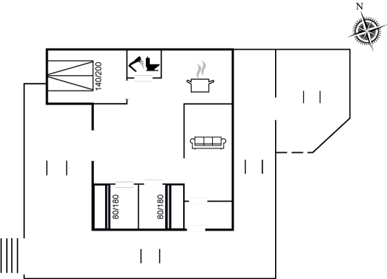 Vorschaubild von Ferienhaus LH31 in Vejers Strand - Westjütland