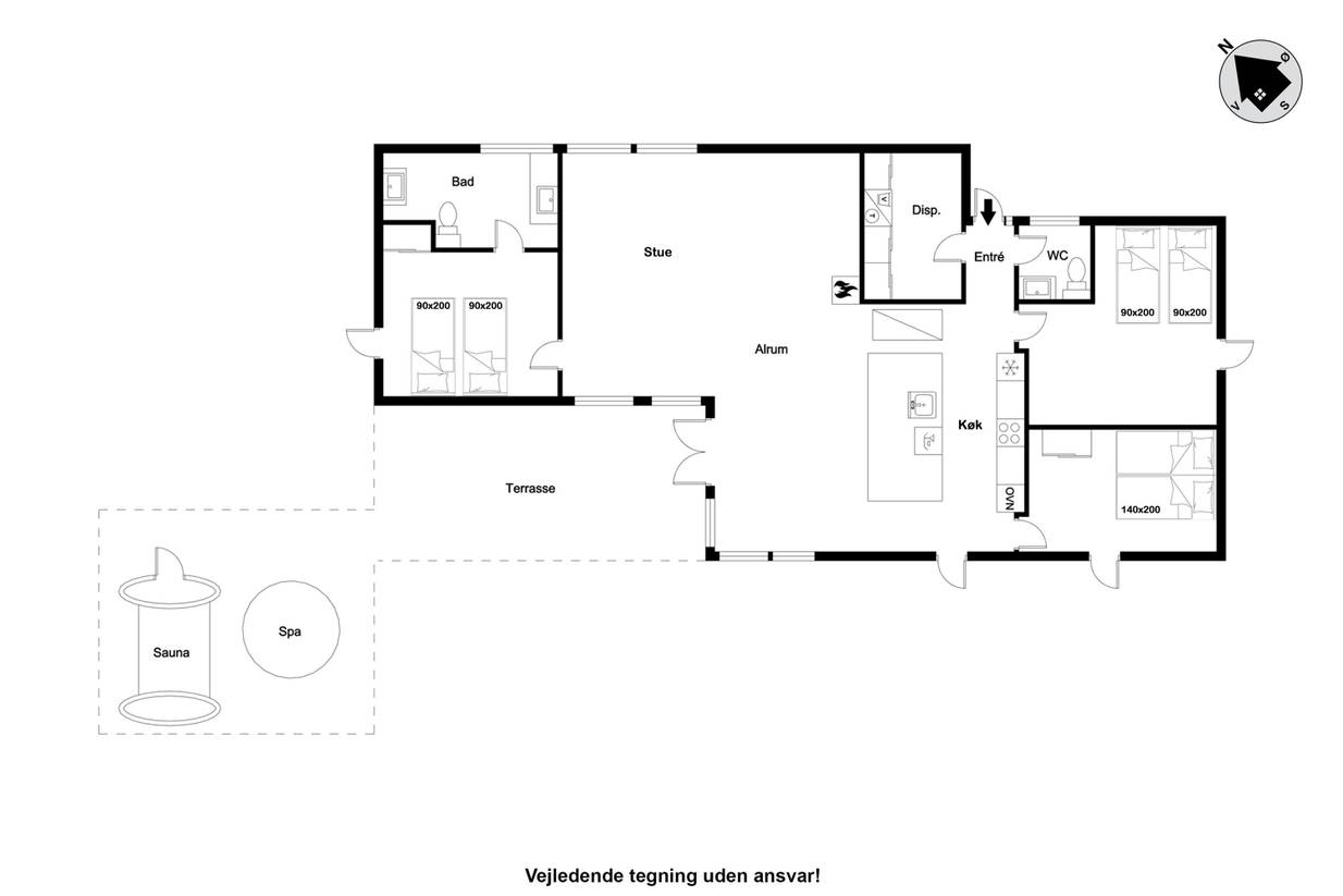 Vorschaubild von Ferienhaus LJ95 in Klitmøller - Thy/Limfjord