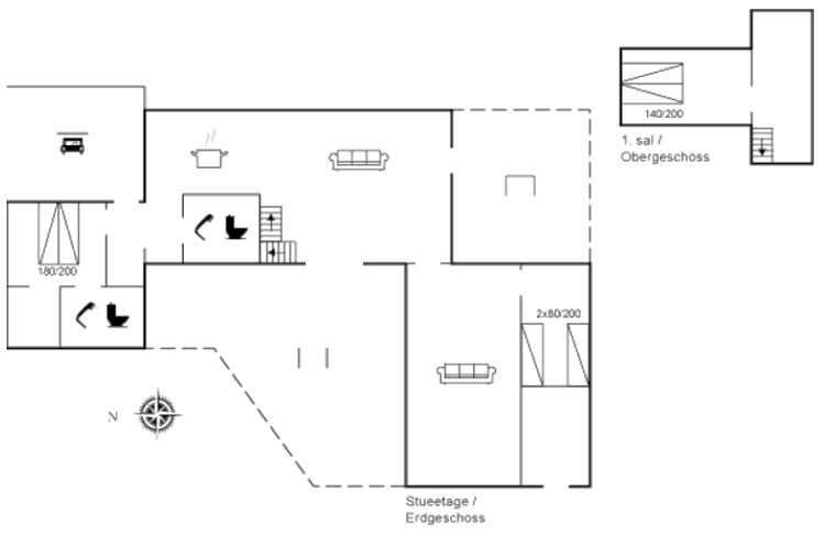 Vorschaubild von Ferienhaus LK62 in Bisnap - Hou - Nordjütland Ost