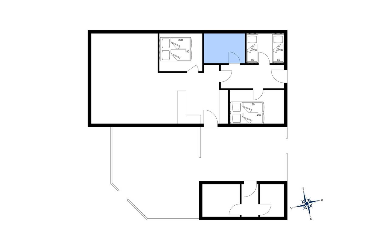 Vorschaubild von Ferienhaus LK88 in Vejers Strand - Westjütland