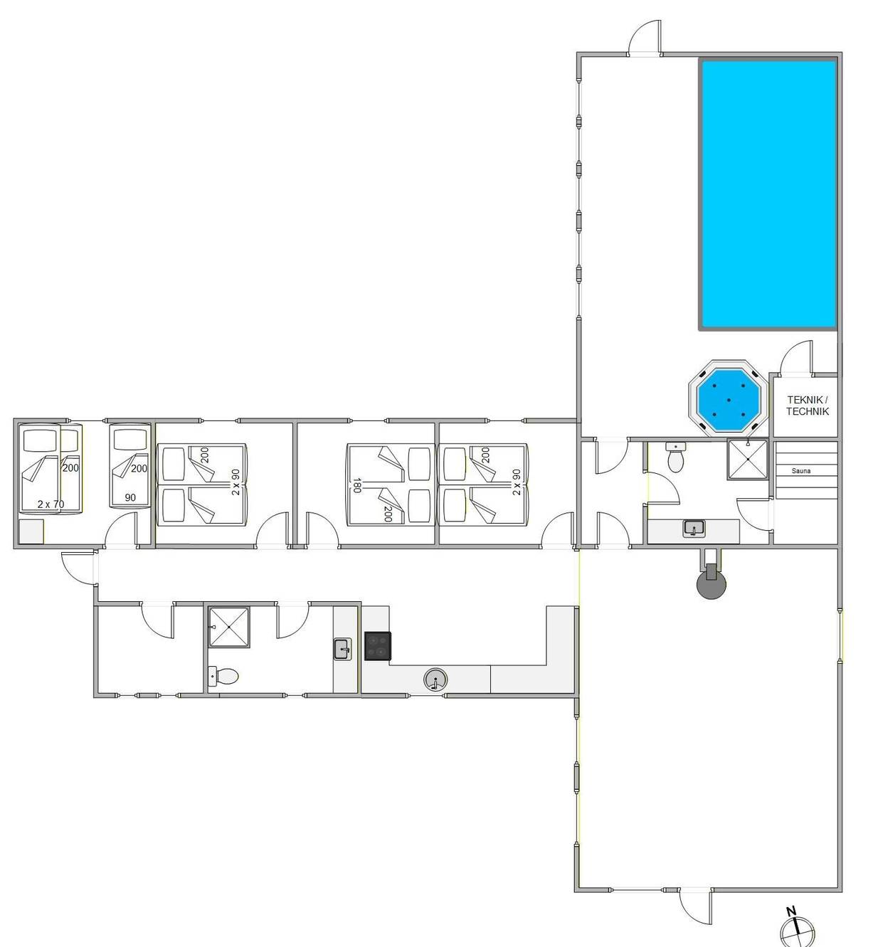 Vorschaubild von Ferienhaus LK93 in Fanø Bad - Fanø