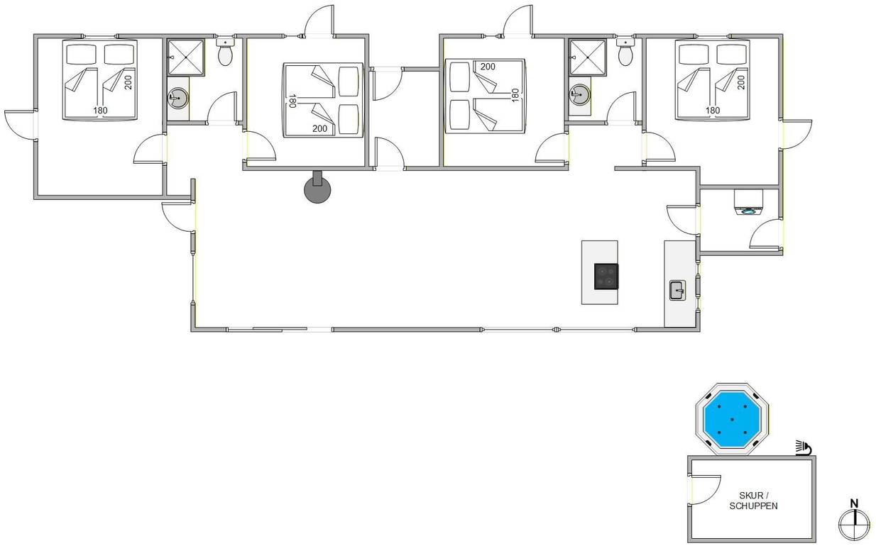 Vorschaubild von Ferienhaus LL69 in Bjerregård - Westjütland