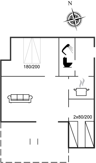 Vorschaubild von Ferienhaus LM76 in Sømarken - Bornholm