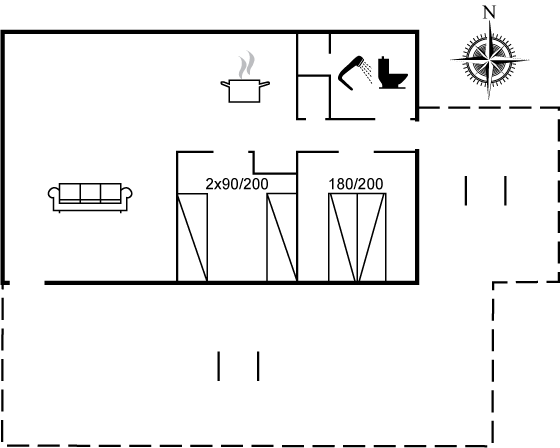 Vorschaubild von Ferienhaus LO11 in Dueodde - Bornholm