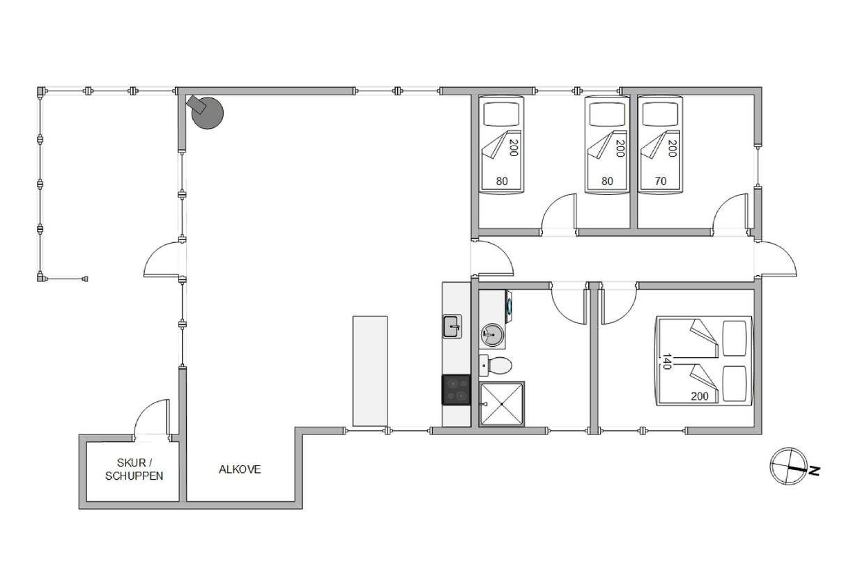 Vorschaubild von Ferienhaus LO33 in Årgab - Westjütland