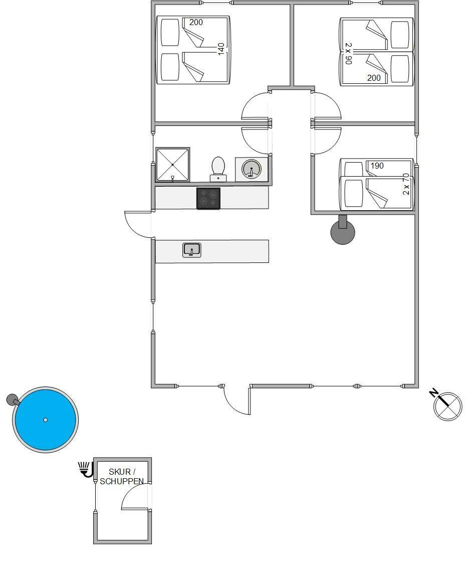 Vorschaubild von Ferienhaus LQ04 in Bork Havn - Westjütland