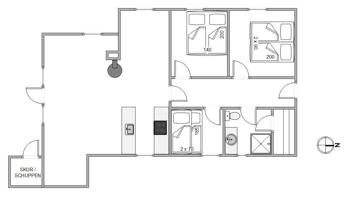 Vorschaubild von Ferienhaus LR33 in Bjerregård - Westjütland