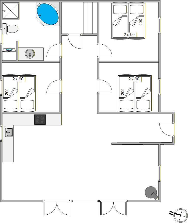 Vorschaubild von Ferienhaus LR46 in Bolilmark - Rømø