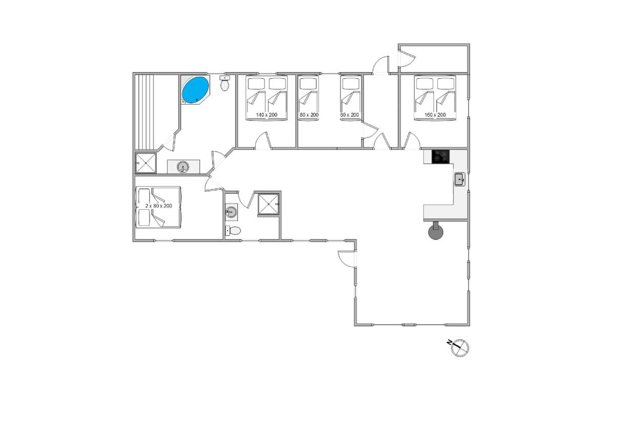 Vorschaubild von Ferienhaus LS43 in Houvig - Søndervig - Westjütland