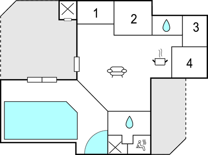 Vorschaubild von Ferienhaus LS85 in Krik Vig - Thy/Limfjord