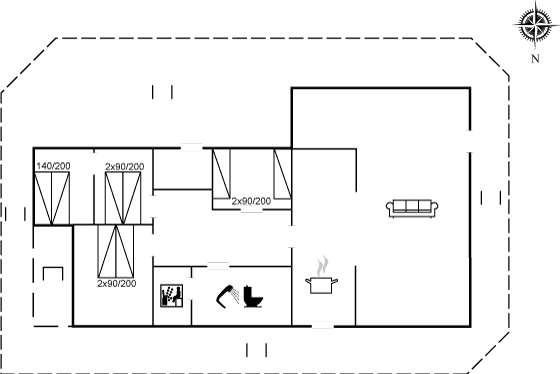 Vorschaubild von Ferienhaus LT27 in Lakolk - Rømø