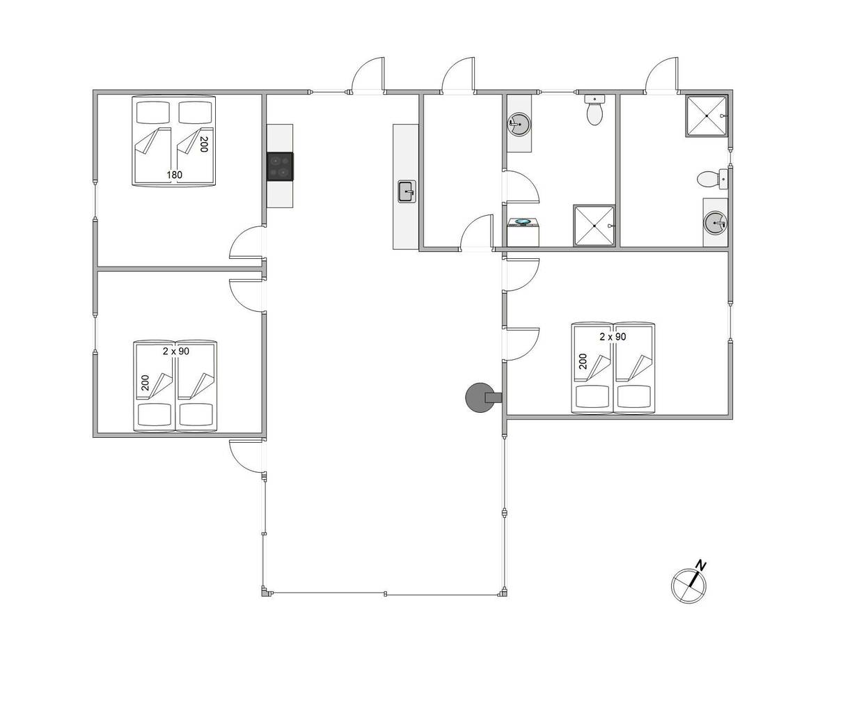 Vorschaubild von Ferienhaus LT65 in Henne Strand - Westjütland
