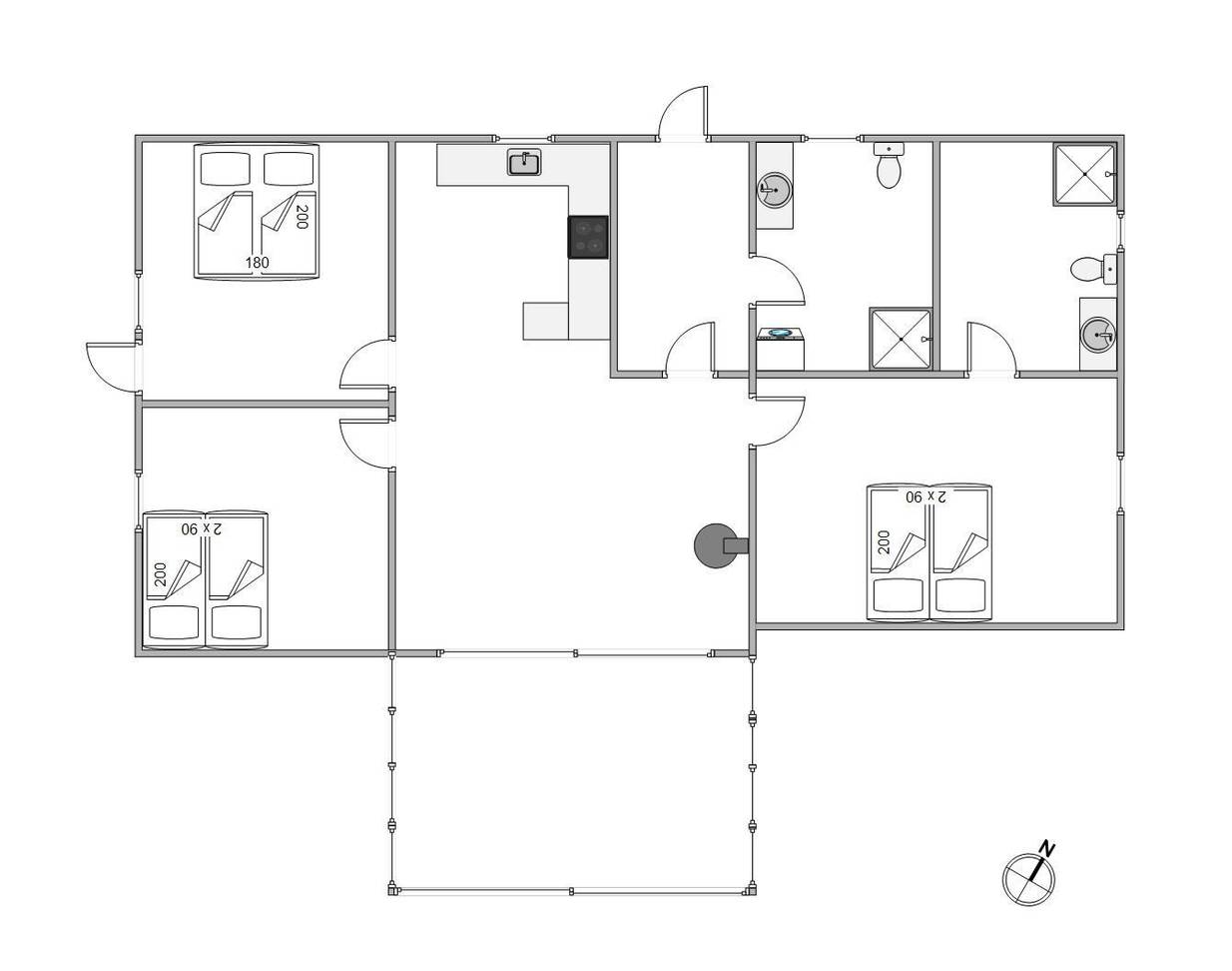 Vorschaubild von Ferienhaus LT65 in Henne Strand - Westjütland