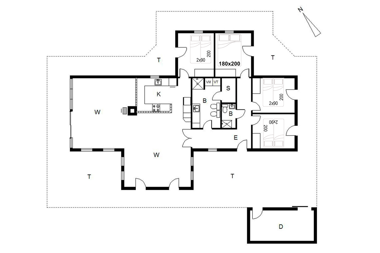 Vorschaubild von Ferienhaus LU40 in Henne Strand - Westjütland