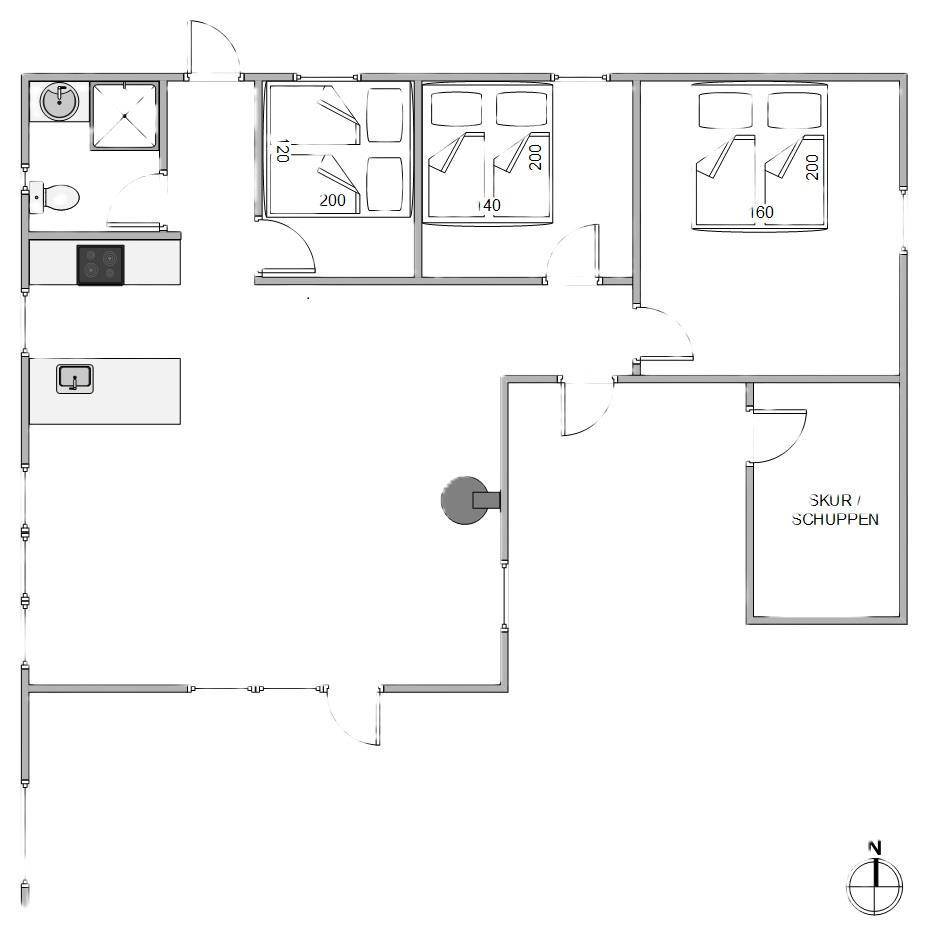 Vorschaubild von Ferienhaus LU61 in Bjerregård - Westjütland
