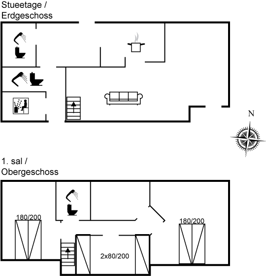 Vorschaubild von Ferienhaus LV87 in Kongsmark - Rømø