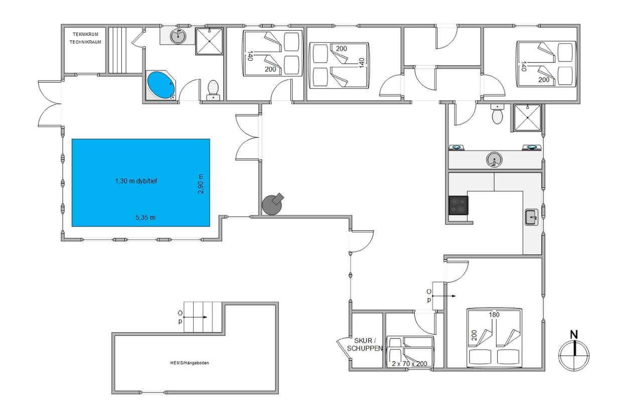 Vorschaubild von Ferienhaus LW76 in Houvig - Søndervig - Westjütland