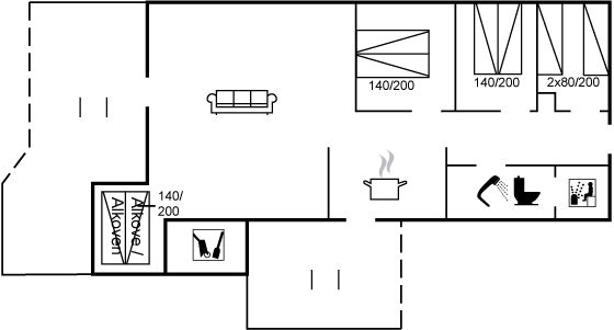 Vorschaubild von Ferienhaus LW84 in Klitmøller - Thy/Limfjord