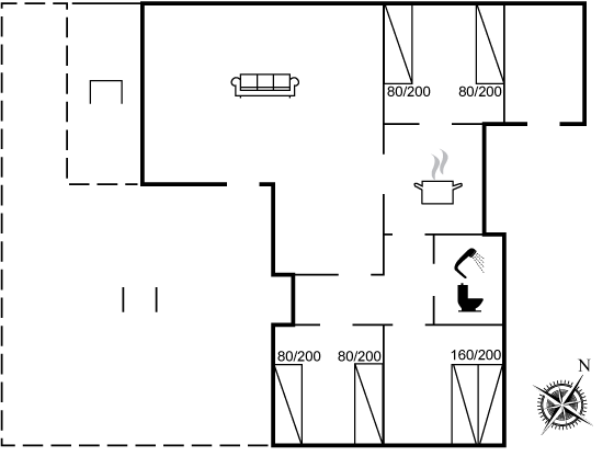 Vorschaubild von Ferienhaus LW88 in Bratten - Nordjütland Ost