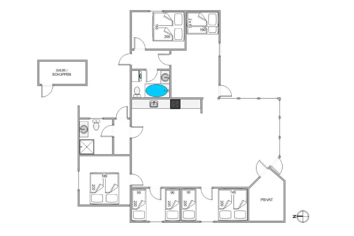 Vorschaubild von Ferienhaus LZ61 in Klegod - Westjütland