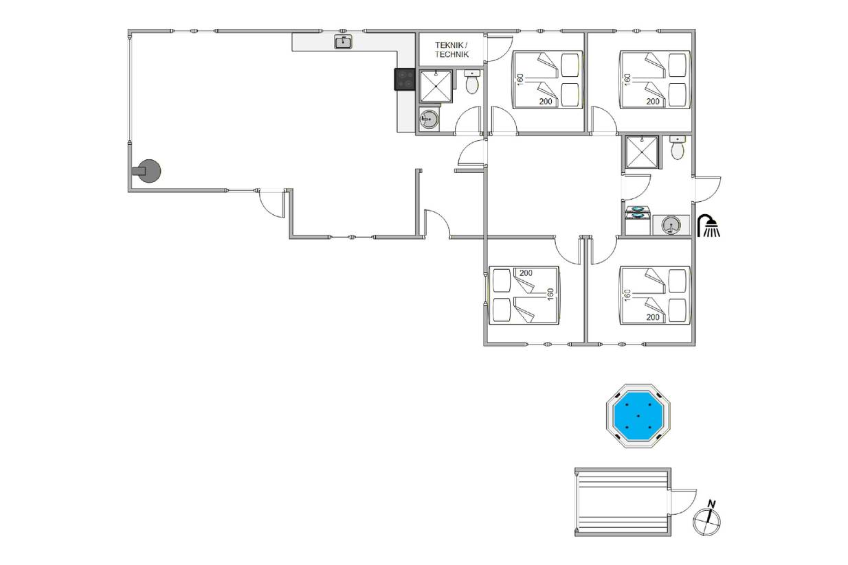 Vorschaubild von Ferienhaus MB37 in Houvig - Søndervig - Westjütland