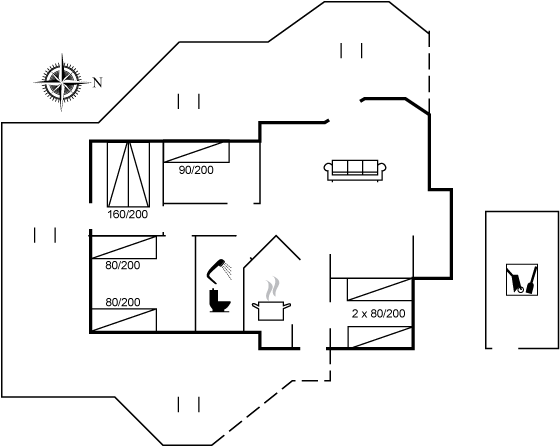 Vorschaubild von Ferienhaus MC00 auf Vang - Bornholm