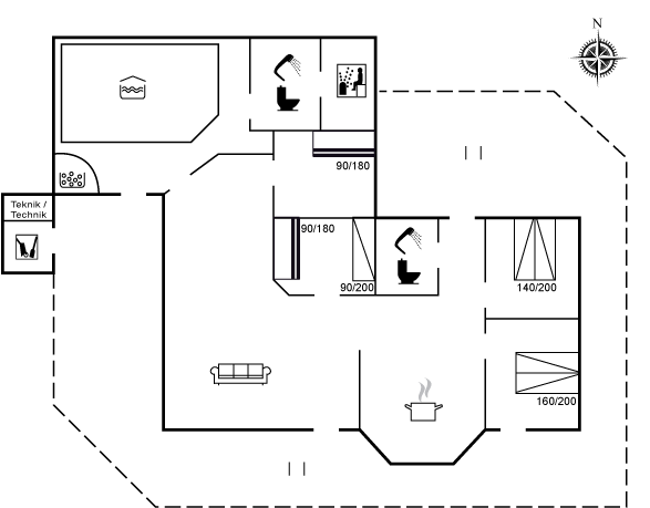 Vorschaubild von Ferienhaus MD70 in Saltum - Blokhus - Nordjütland