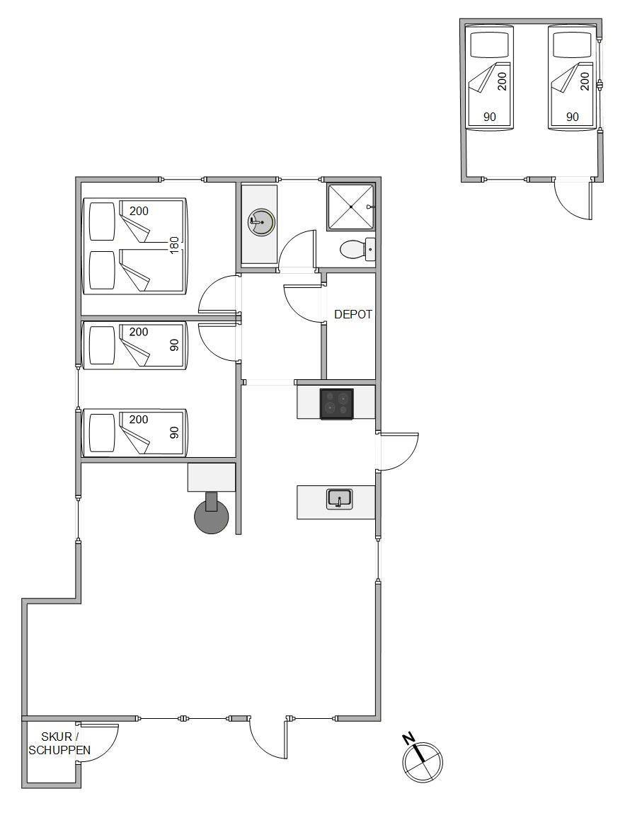 Vorschaubild von Ferienhaus MF62 in Houstrup - Westjütland