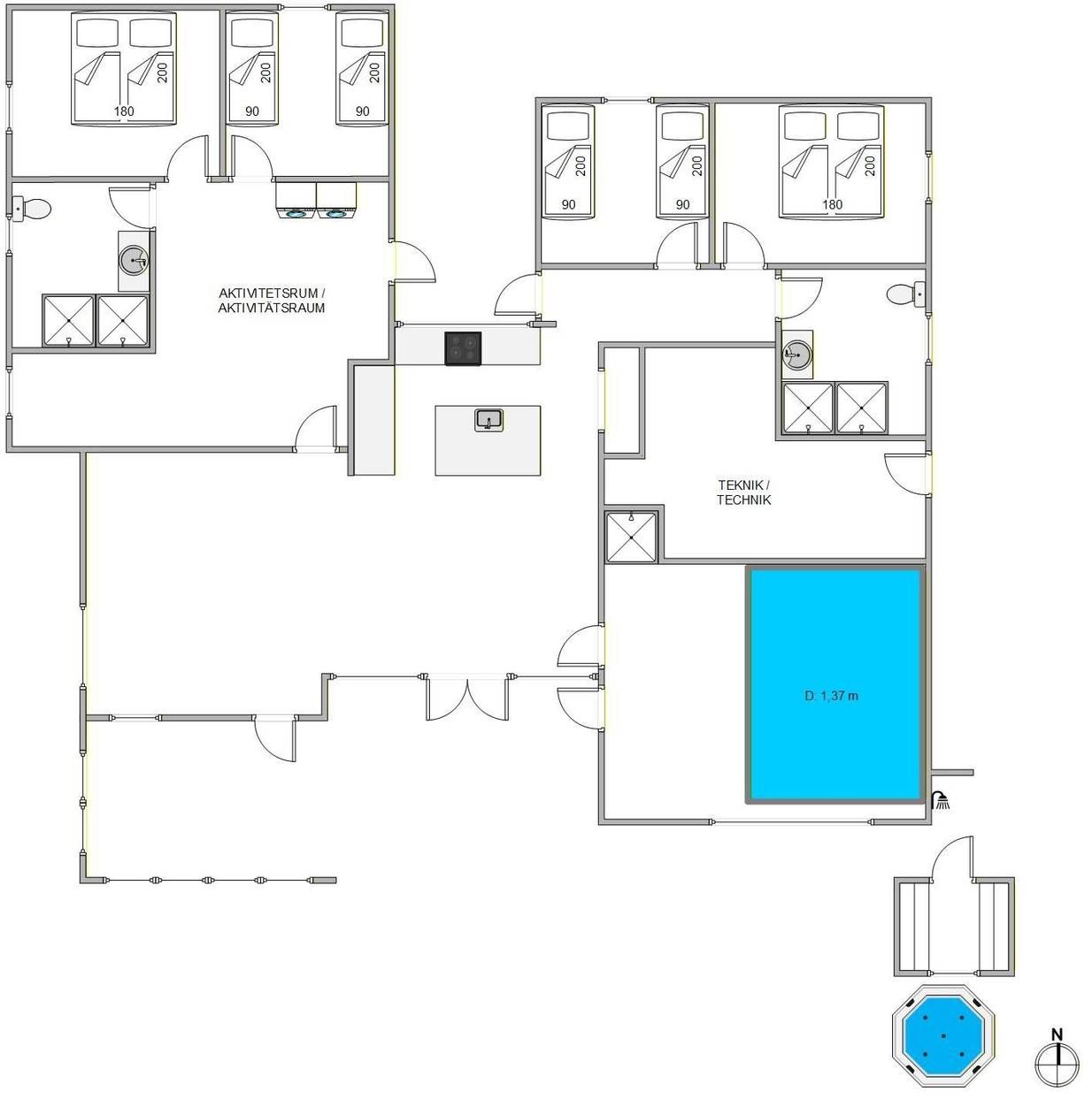 Vorschaubild von Ferienhaus MF69 in Bjerregård - Westjütland