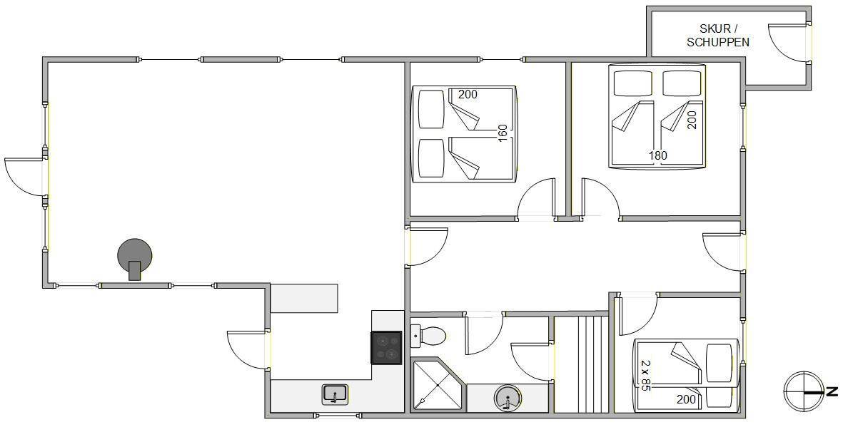 Vorschaubild von Ferienhaus MH46 in Bjerregård - Westjütland