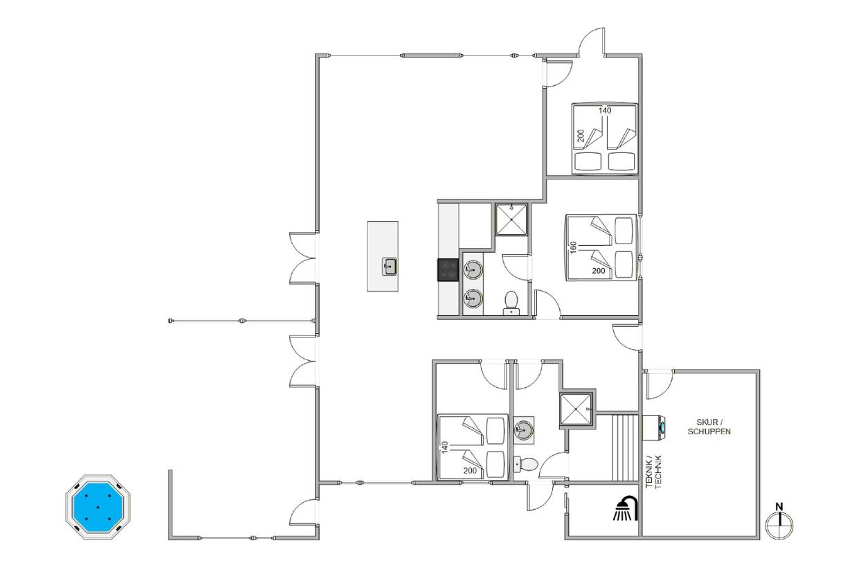 Vorschaubild von Ferienhaus MH78 in Søndervig - Westjütland
