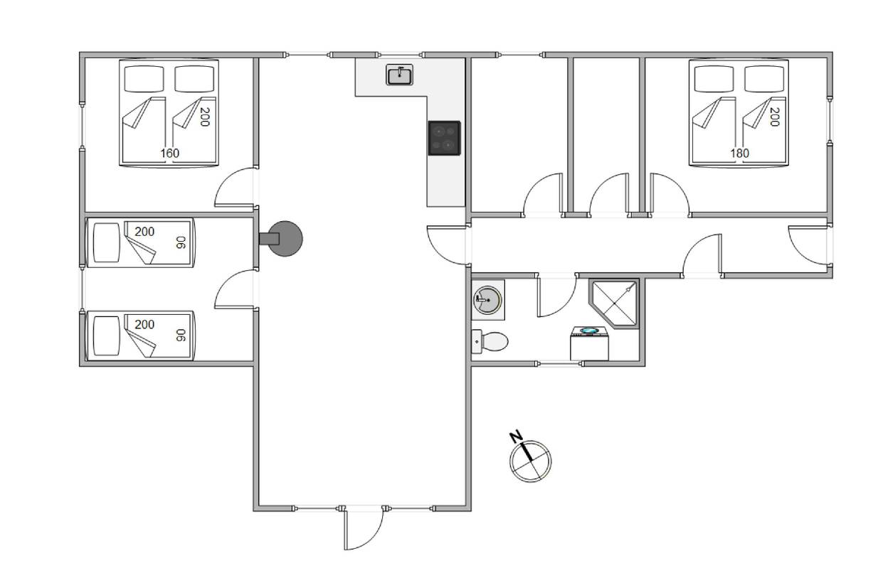 Vorschaubild von Ferienhaus MI82 in Blåvand - Westjütland