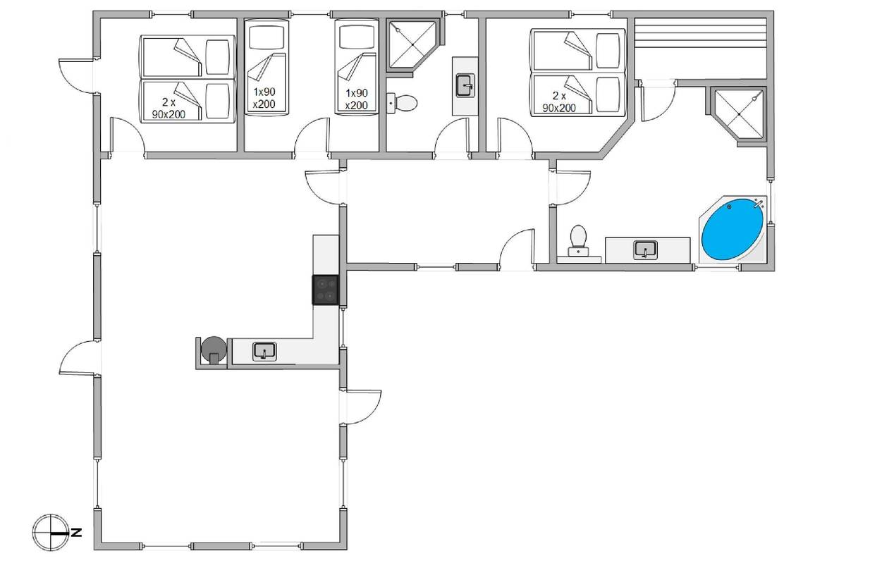 Vorschaubild von Ferienhaus MI94 in Houvig - Søndervig - Westjütland