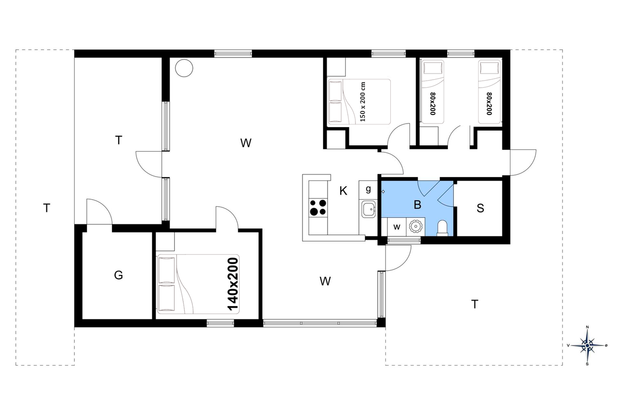 Vorschaubild von Ferienhaus ML91 in Henne Strand - Westjütland