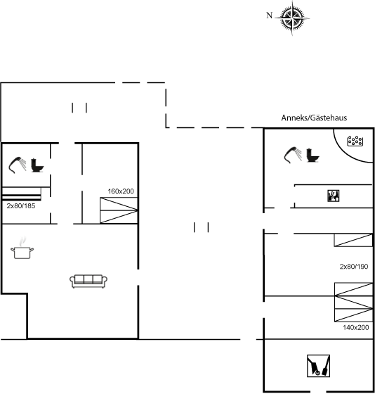 Vorschaubild von Ferienhaus MN65 in Saltum - Blokhus - Nordjütland