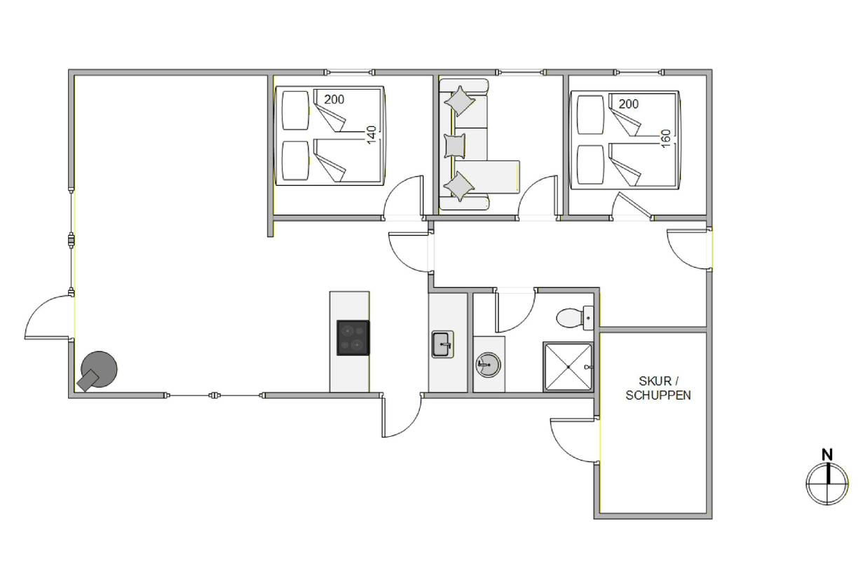 Vorschaubild von Ferienhaus MN96 in Houstrup - Westjütland
