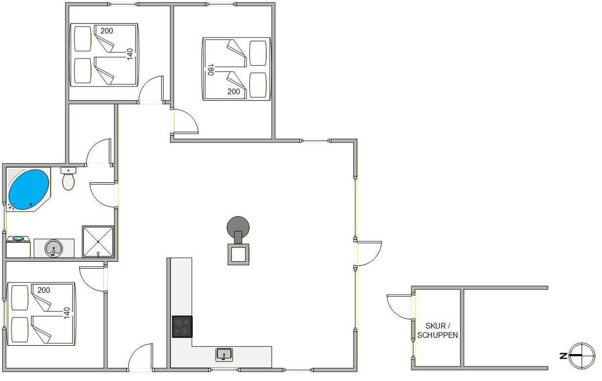 Vorschaubild von Ferienhaus MN99 in Bjerregård - Westjütland