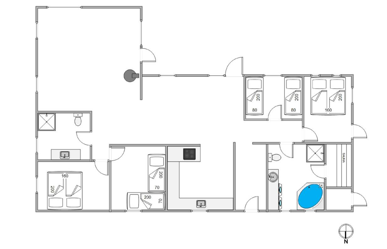 Vorschaubild von Ferienhaus MO05 in Houvig - Søndervig - Westjütland