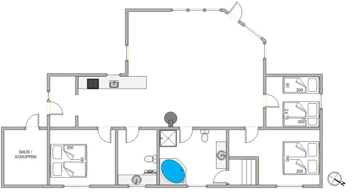 Vorschaubild von Ferienhaus MQ71 in Skodbjerge - Bjerregård - Westjütland