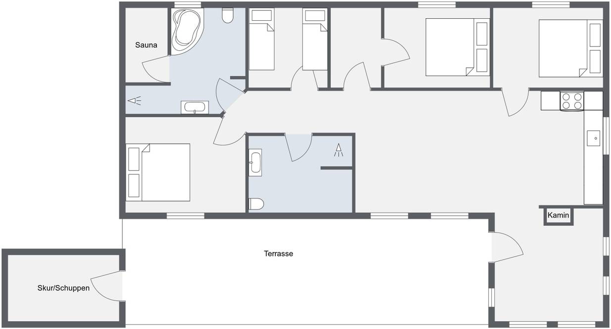 Vorschaubild von Ferienhaus MQ77 in Houvig - Søndervig - Westjütland