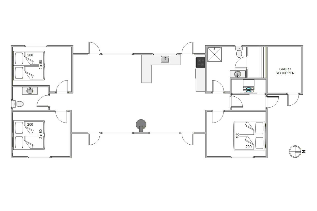 Vorschaubild von Ferienhaus MR80 in Søndervig - Westjütland