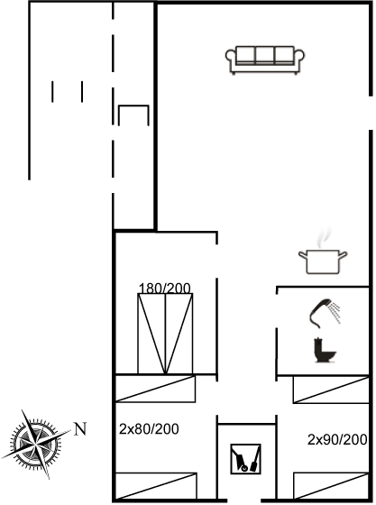 Vorschaubild von Ferienhaus MU12 in Dueodde - Bornholm