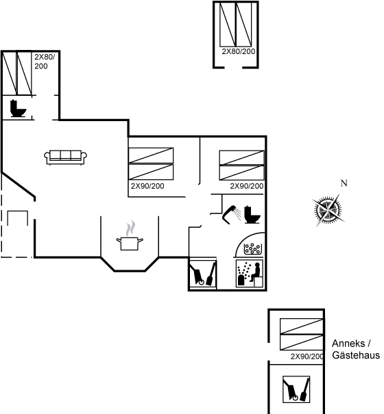 Vorschaubild von Ferienhaus MW46 in Klitmøller - Thy/Limfjord