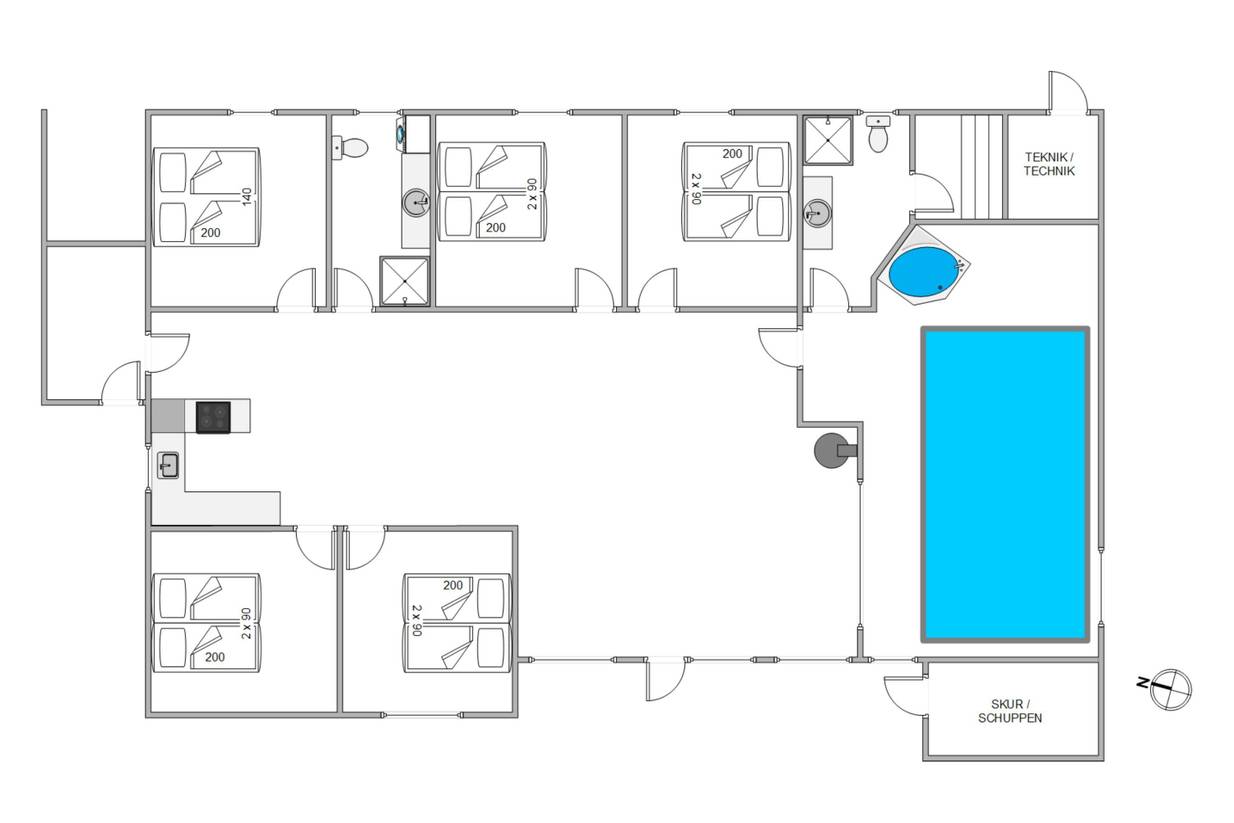 Vorschaubild von Ferienhaus MX53 in Årgab - Westjütland
