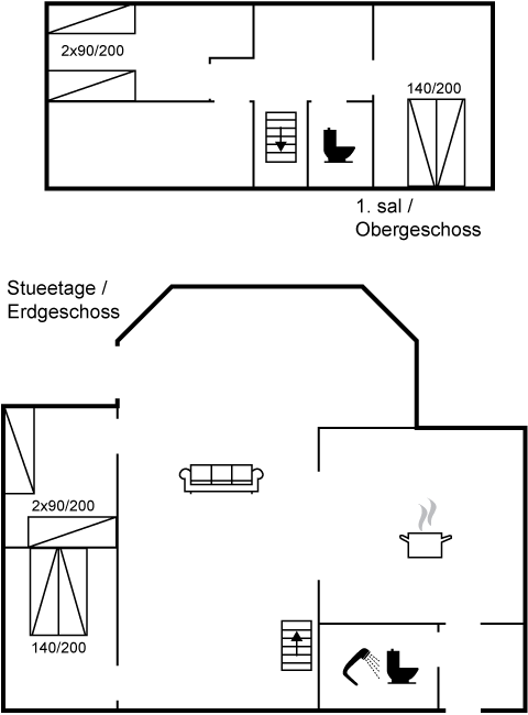 Vorschaubild von Ferienhaus MX61 in Vejers Strand - Westjütland