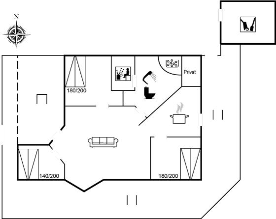 Vorschaubild von Ferienhaus MY09 in Blokhus - Nordjütland