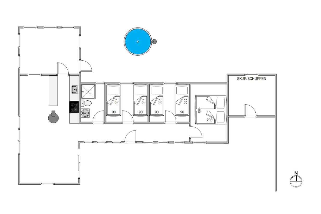 Vorschaubild von Ferienhaus MZ05 in Houstrup - Westjütland