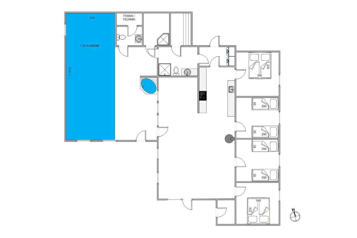 Vorschaubild von Ferienhaus MZ46 in Klegod - Westjütland